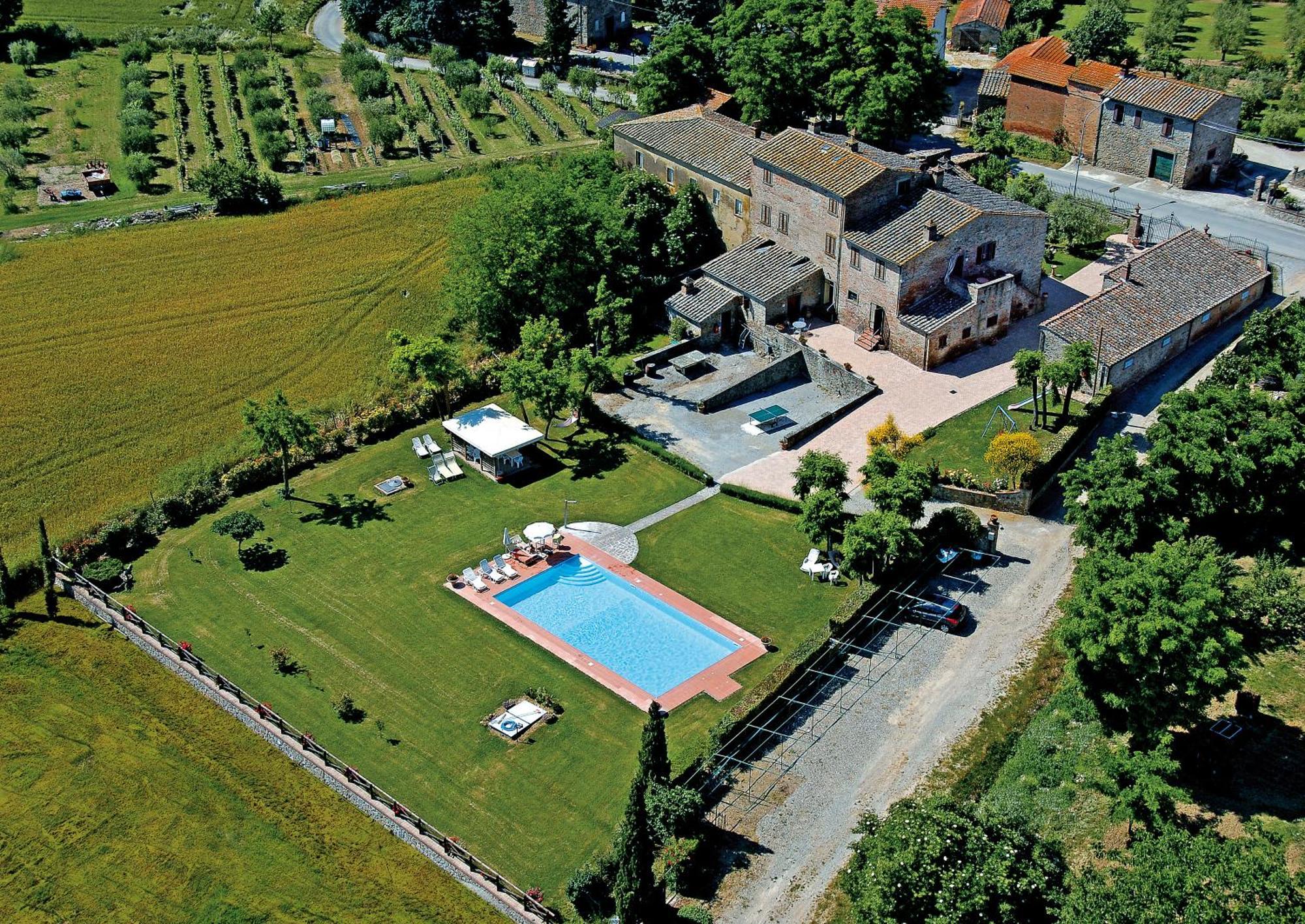 VILLA Fattoria Le Giare Agriturismo Cortona Esterno foto