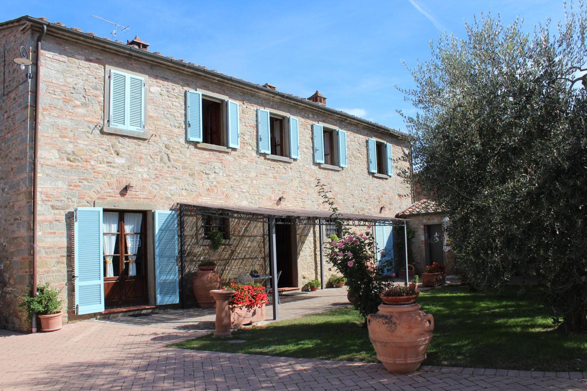 VILLA Fattoria Le Giare Agriturismo Cortona Esterno foto